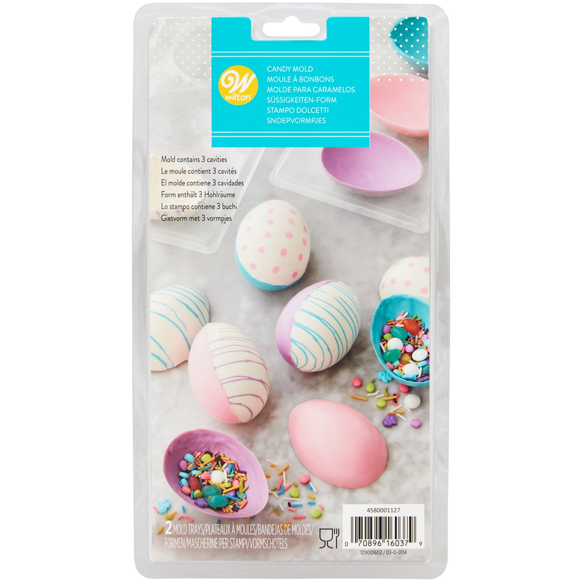 Wilton 3D Ei Candy Mold