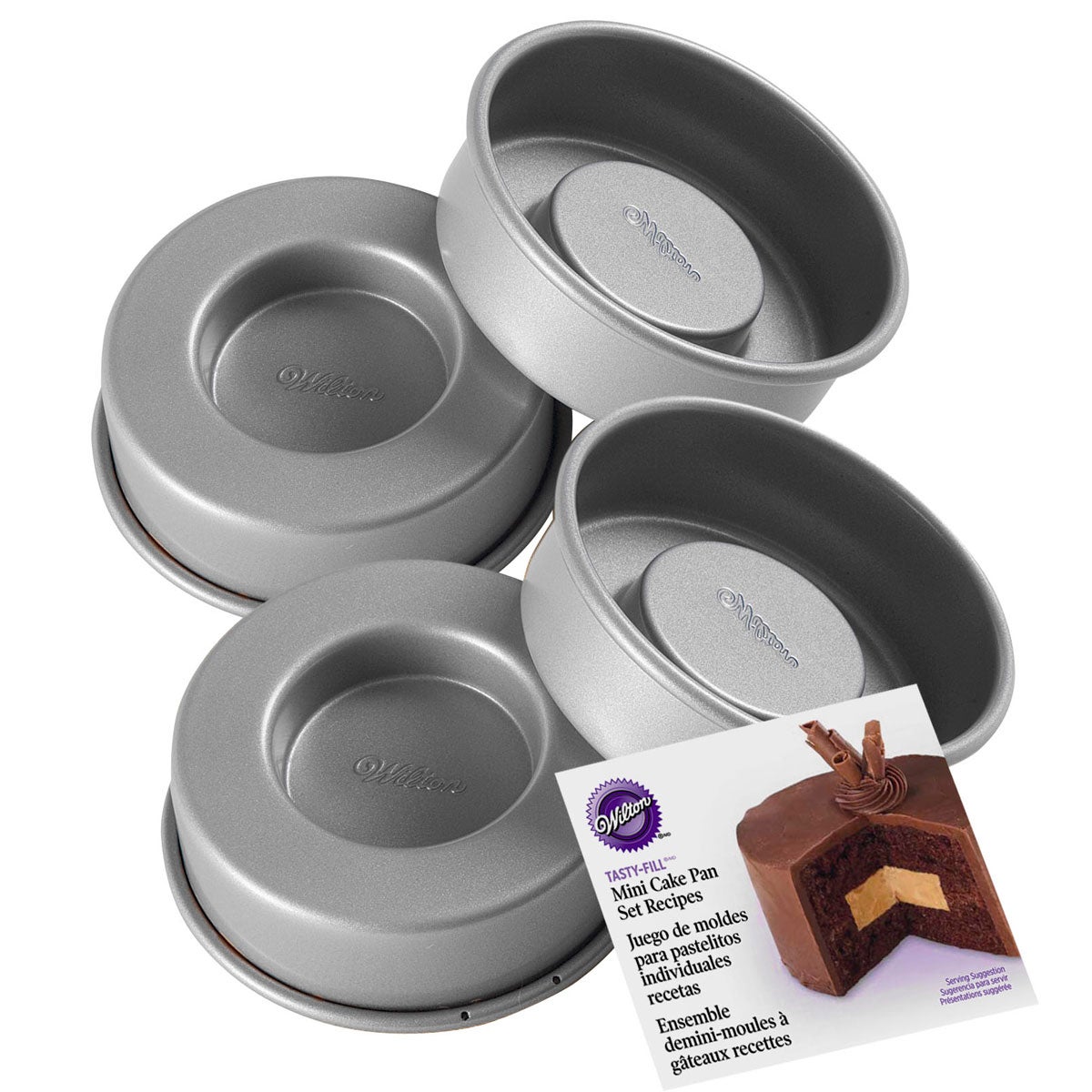 Wilton Mini Tasty-Fill Cake Pan Set/2