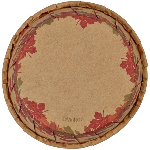 Wilton Bake-able Nut Cups Cozy Fall pk/24