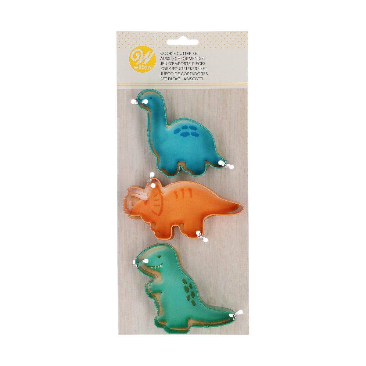 Wilton Dinosaurus Koekjes Uitsteker Set 3 stuks