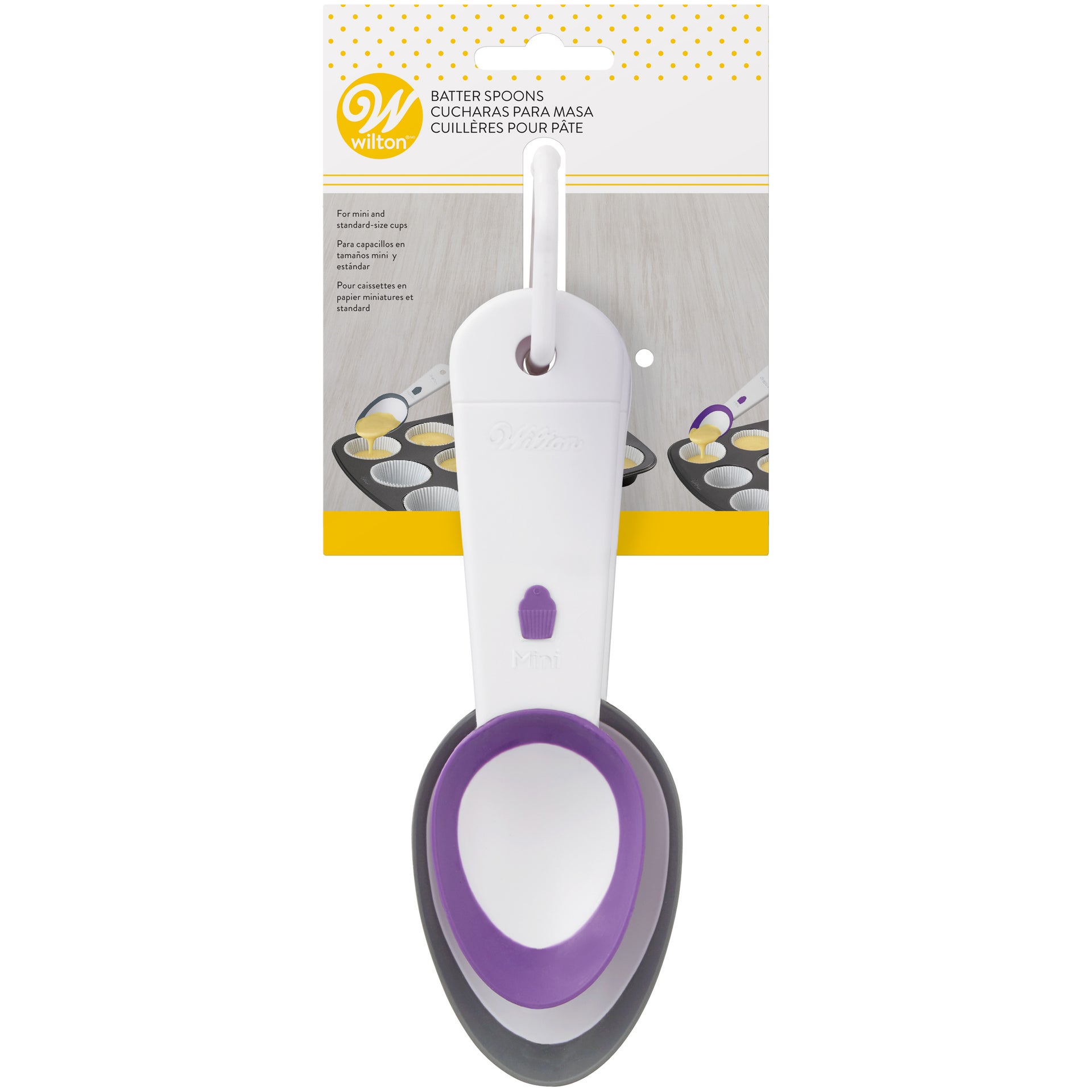 Wilton Cupcakebeslag Lepels set/2