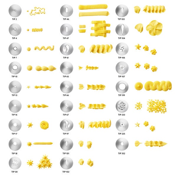 Wilton Deluxe Decorating Tip Set/29