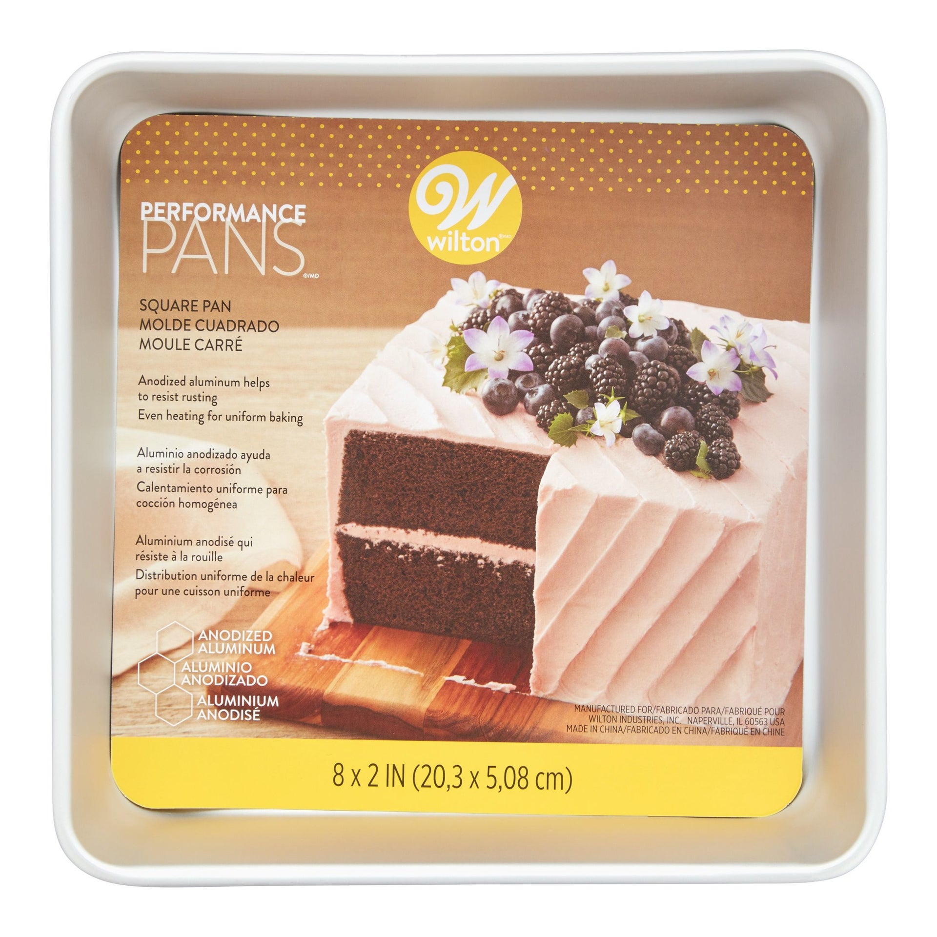 Wilton Performance Pans® Vierkante Bakvorm 20x20 cm