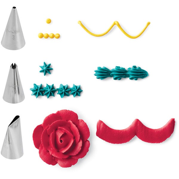 Wilton Decorating Tip Set/4