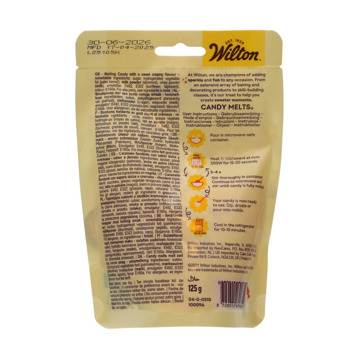 Wilton Candy Melts® 125g - Geel