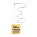 Wilton Koekjesuitsteker Letter E 8,5 cm