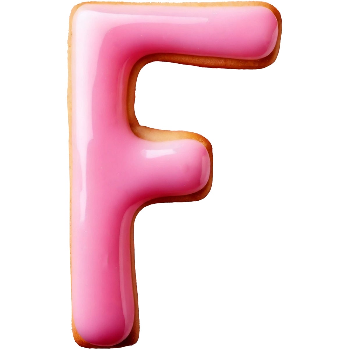 Wilton Koekjesuitsteker Letter F 8 cm