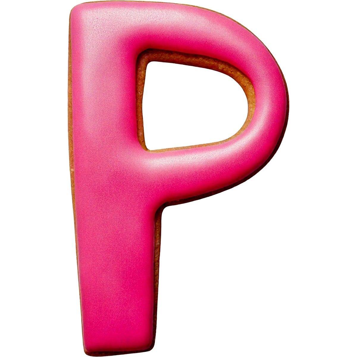 Wilton Koekjesuitsteker Letter P 8 cm