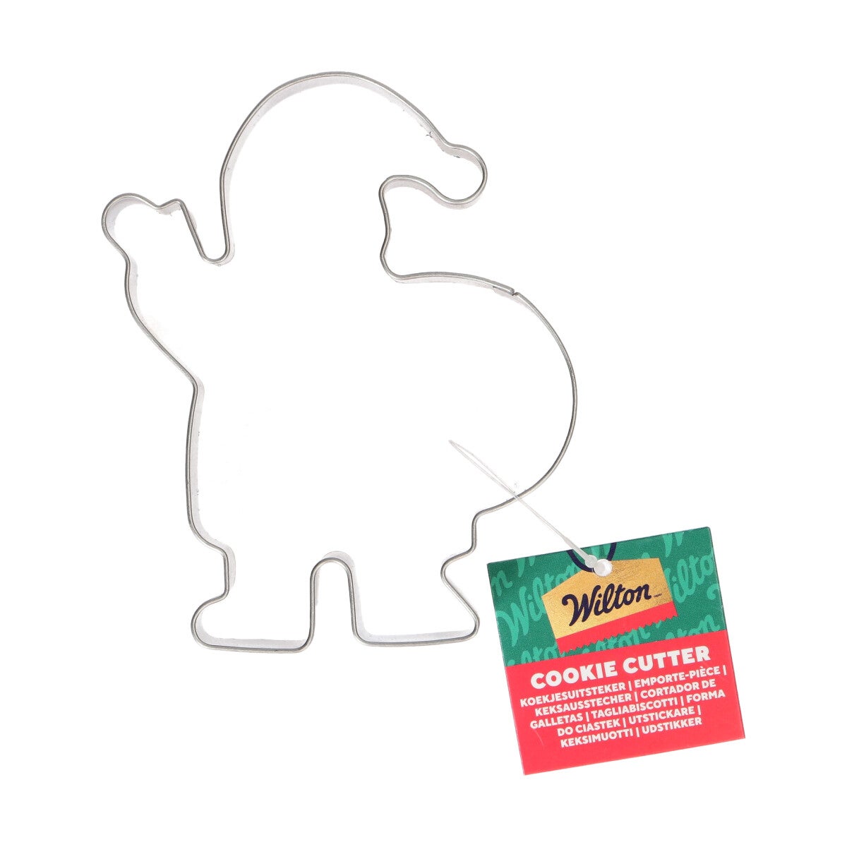 Wilton Koekjesuitsteker Kerstman 10 cm
