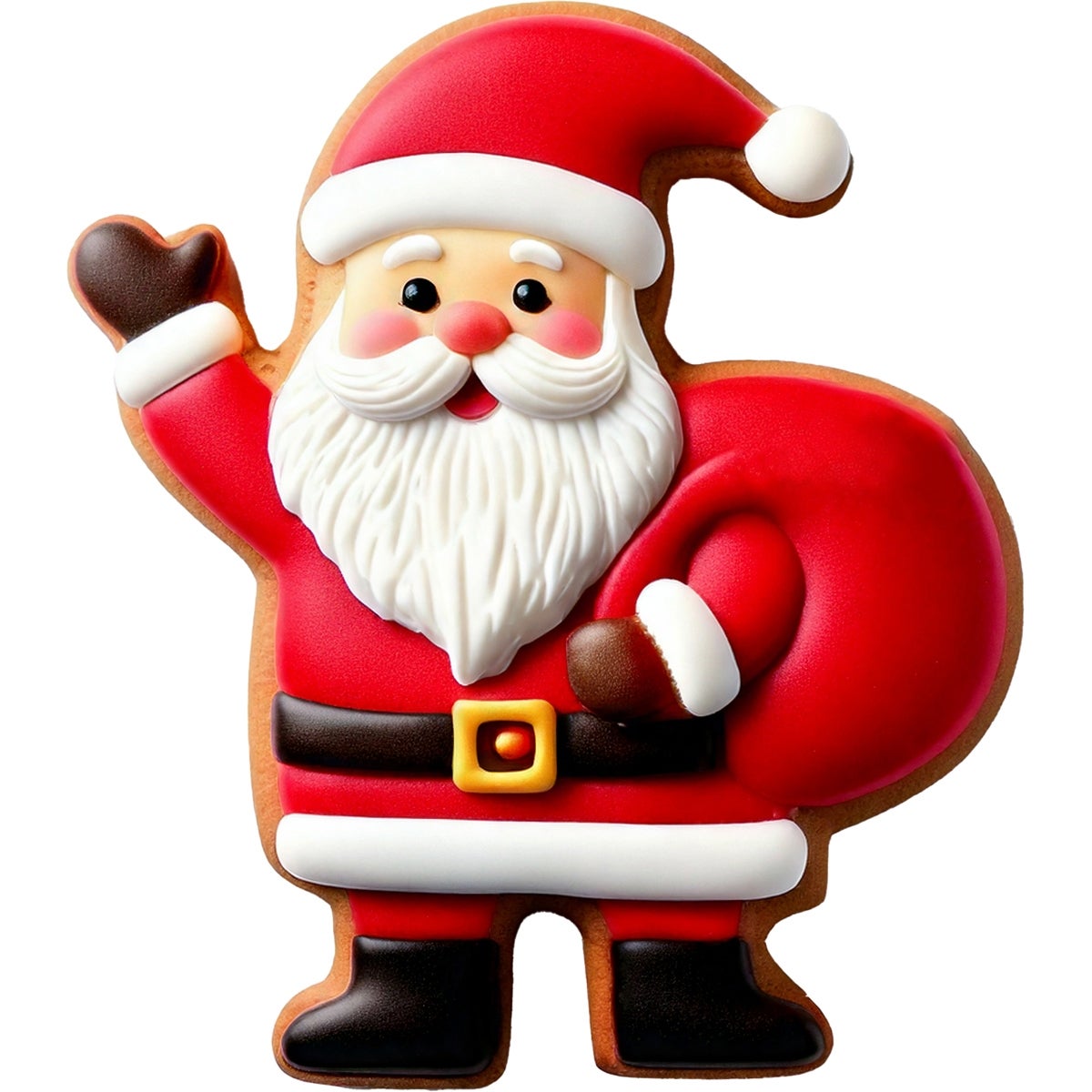 Wilton Koekjesuitsteker Kerstman 10 cm