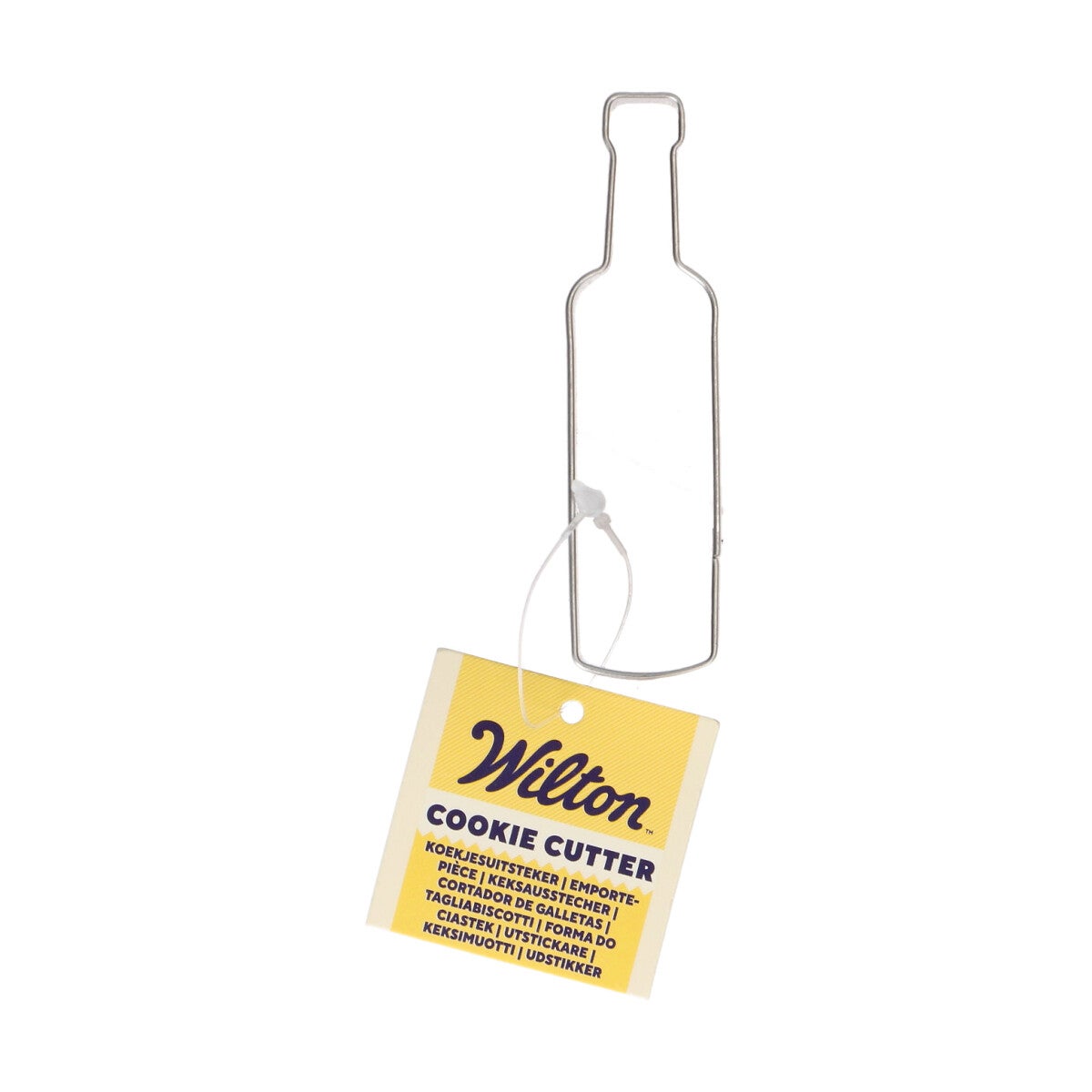 Wilton Koekjesuitsteker Wijnfles 8 cm