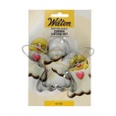 Wilton Nesting Koekjesuitsteker Engel Set/3