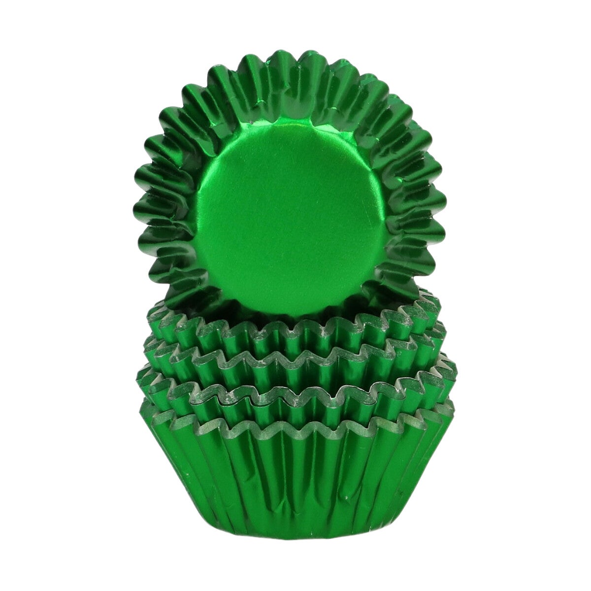 Wilton Mini Metallic Baking Cups Groen set/160