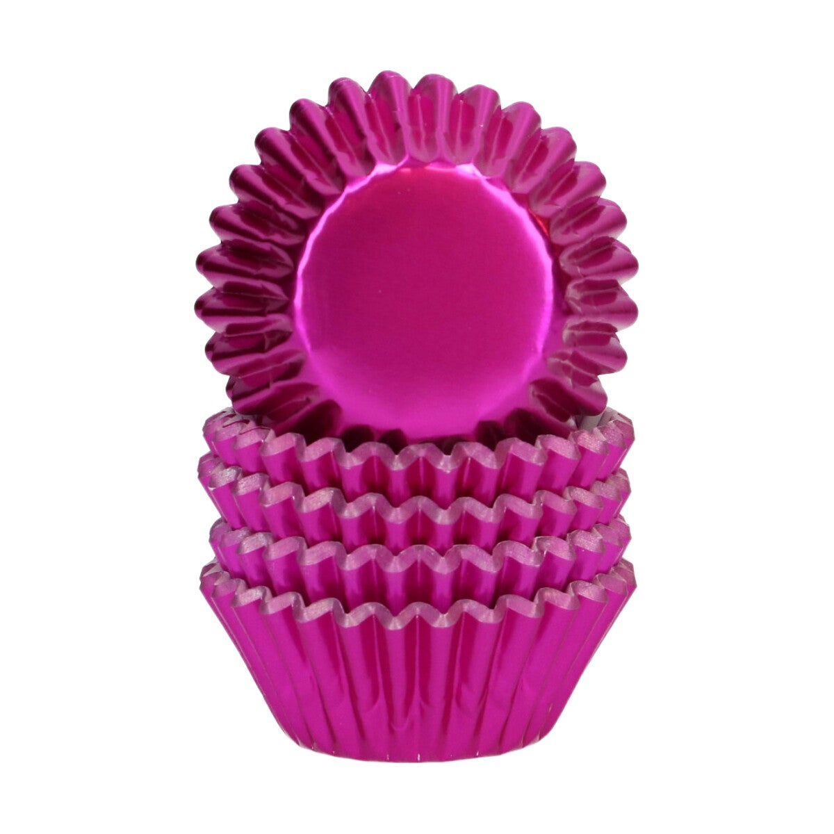 Wilton Mini Metallic Baking Cups Roze set/160