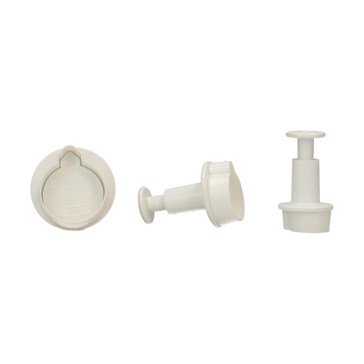 Wilton Plunger Cutter Kerstbal set/3