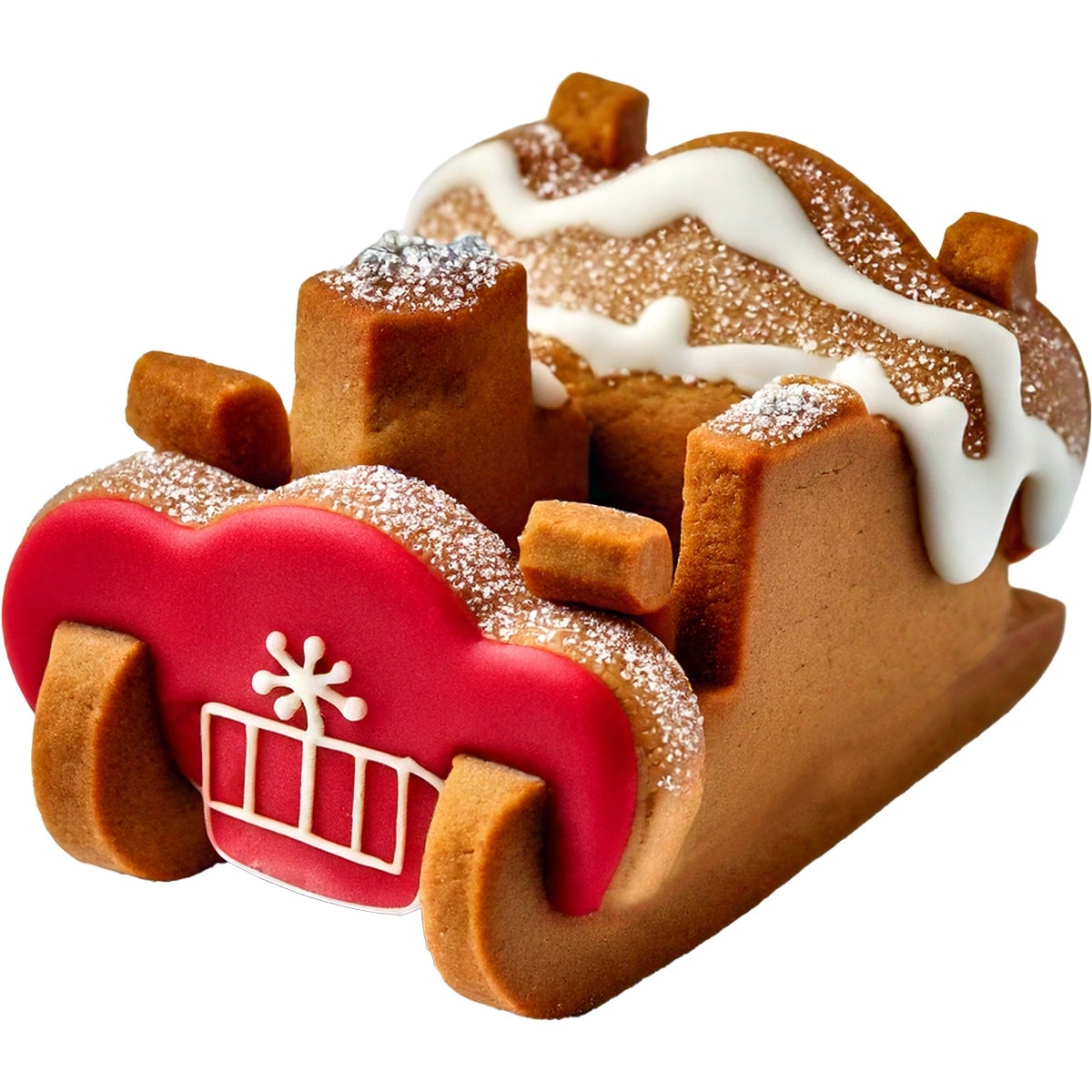 Wilton Koekjesuitsteker 3D Kerstslee set/4