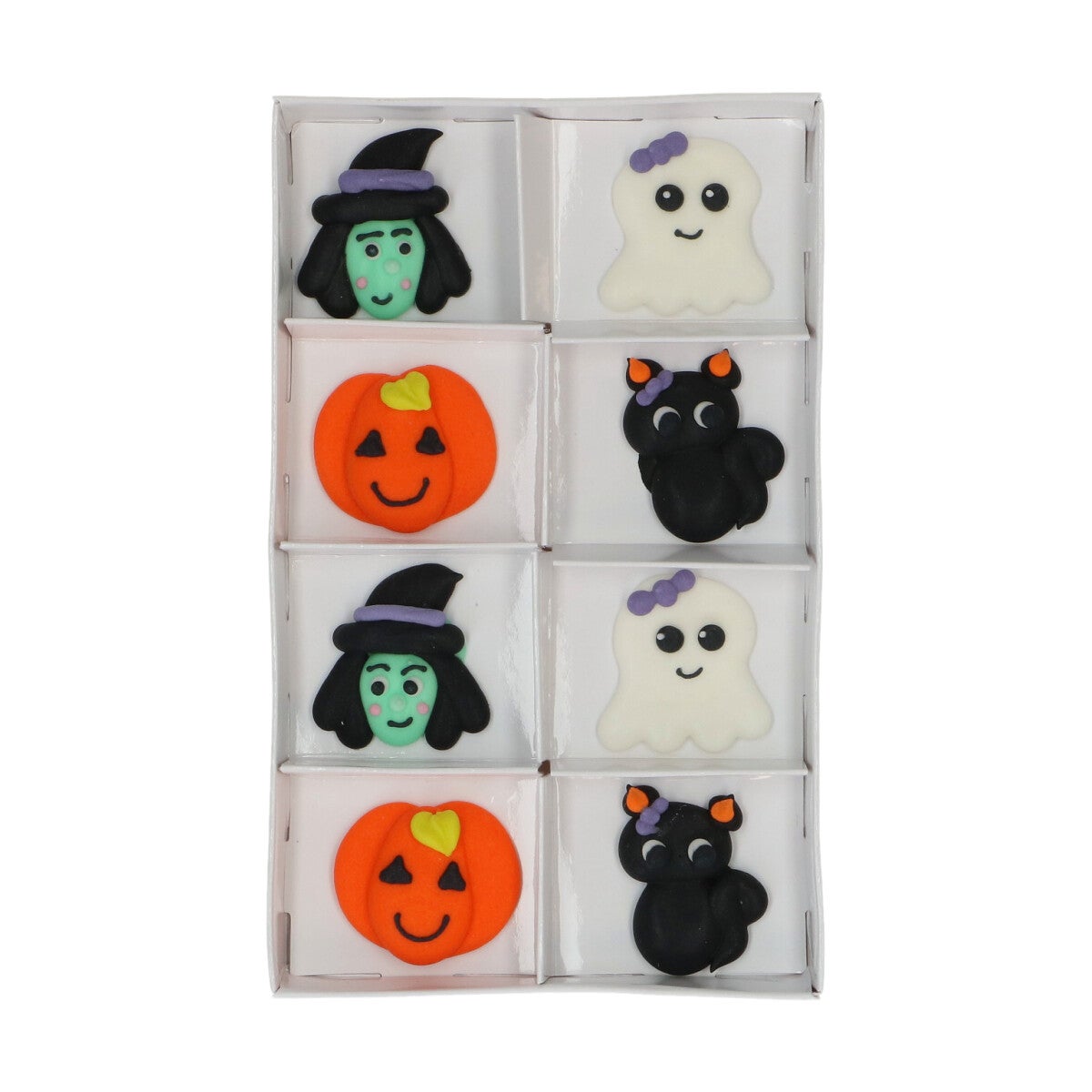 Wilton Suikerdecoraties Vrolijke Halloween set/8
