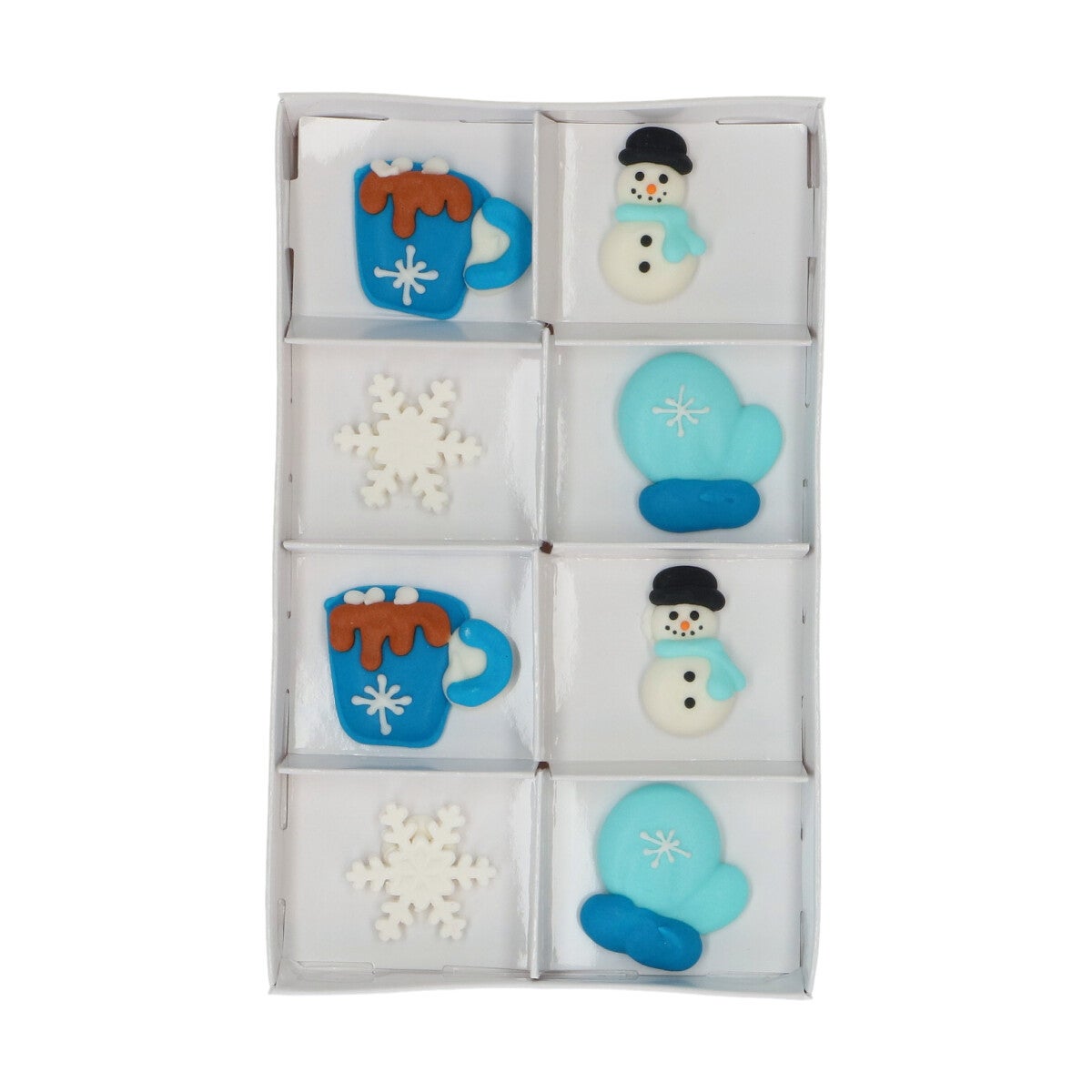 Wilton Suikerdecoraties Gezellige Winter set/8