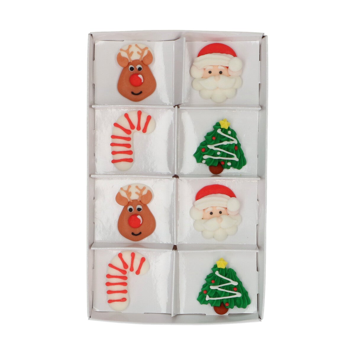 Wilton Suikerdecoraties Fijne Kerst set/8