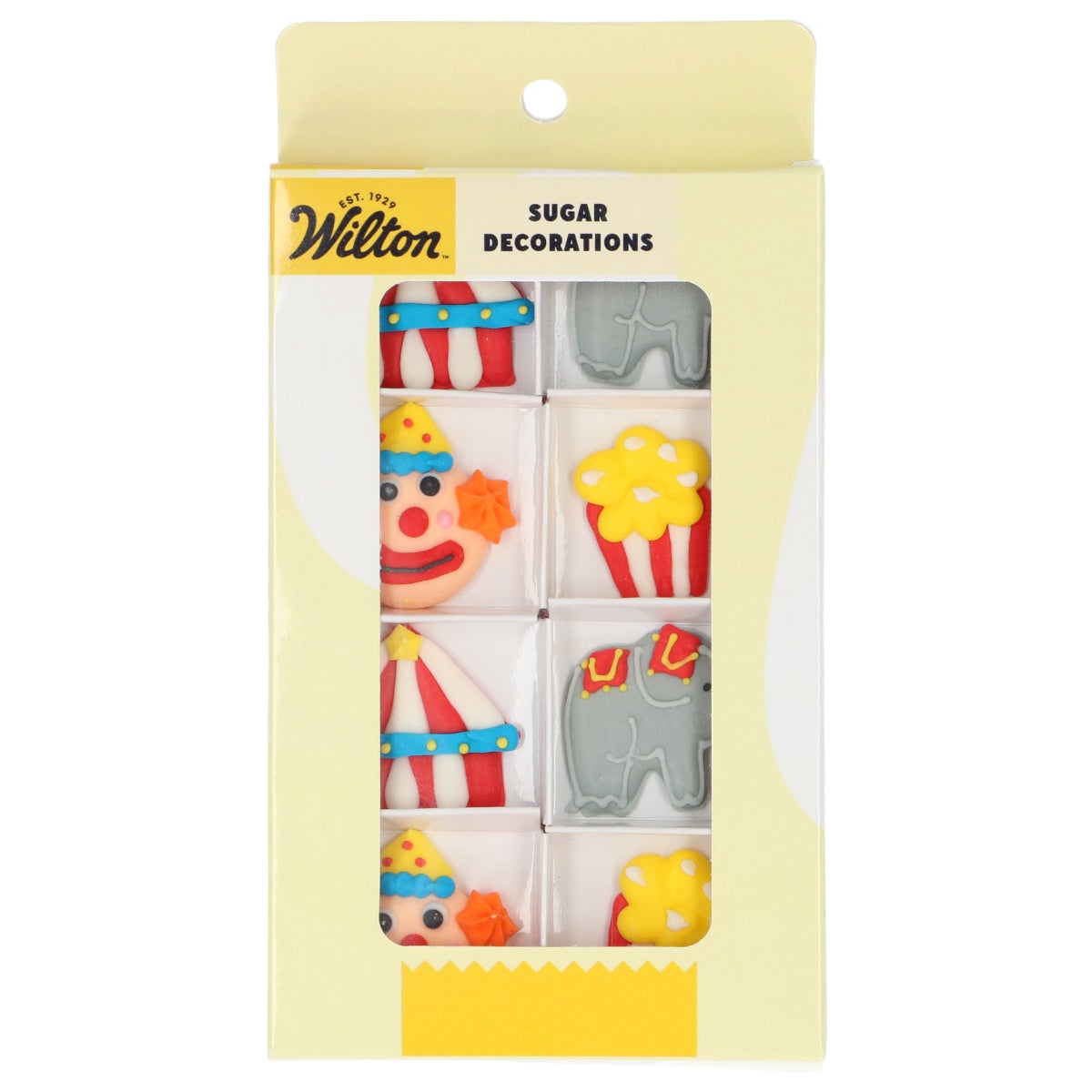 Wilton Suikerdecoraties Feestcircus set/8