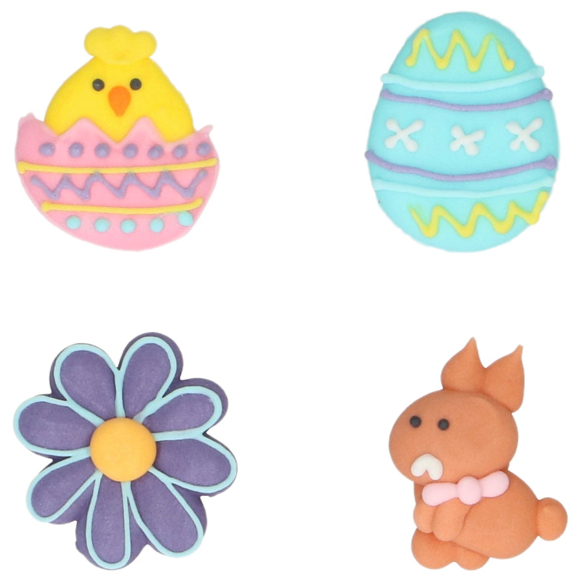 Wilton Suikerdecoraties Paassfeer set/8