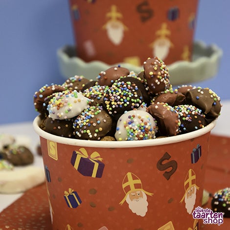 Sinterklaas Chocolade Kruidnoten met Discodip