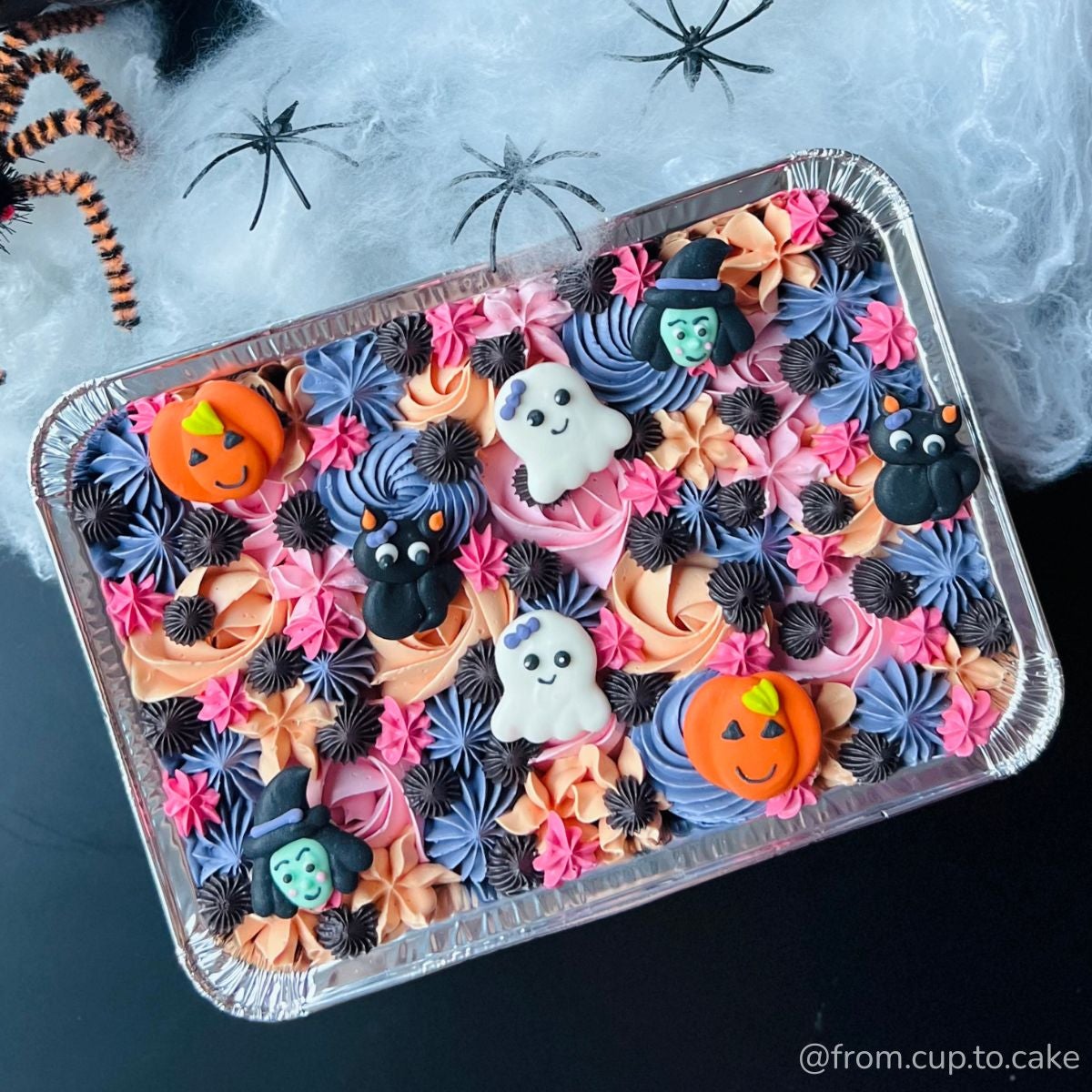 Halloween Cake Brownie