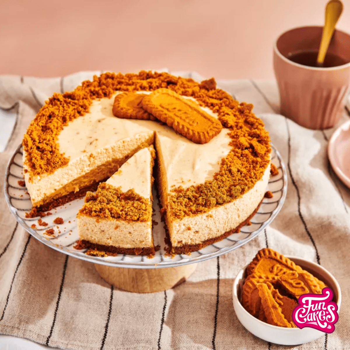 No-bake Speculoos-bavaroistaart