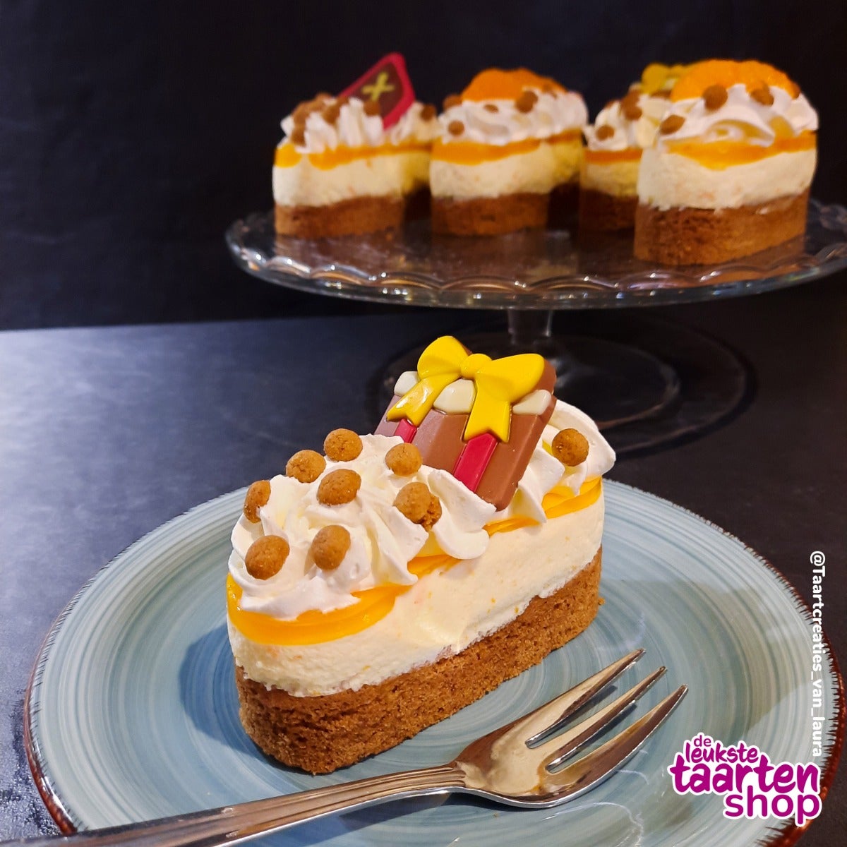 Mini Sinterklaas Slofjes met Mandarijn
