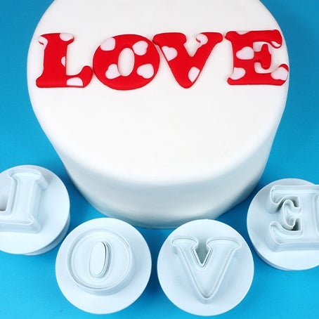 Fondant Uitstekers Set 40 Delig Met Alfabet En Cijfers Voor Het Professioneel Garneren Van Taarten En Cake