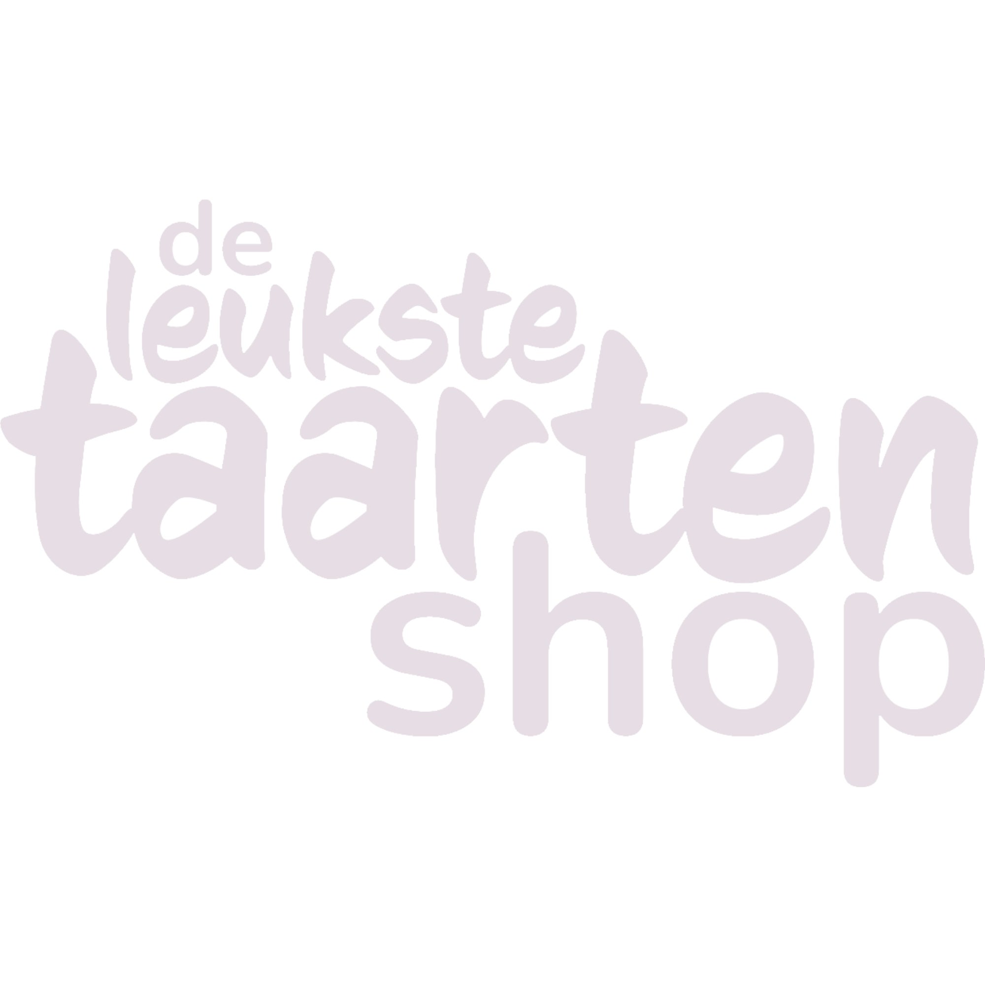 Rode driptaart met strooisels en choco bars - deleukstetaartenshop.nl