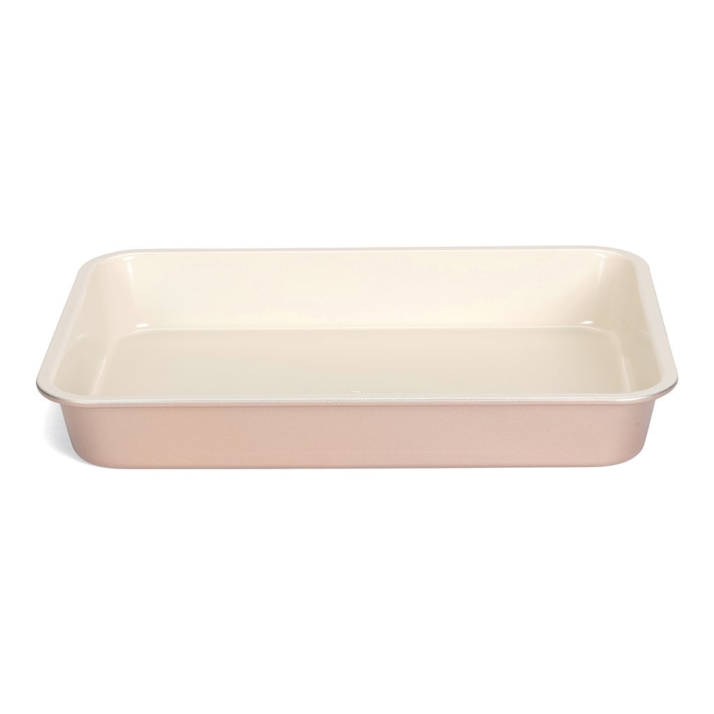 Homikit 2 stuks 30,5 cm grote bakvorm van roestvrij staal, voor cake, brood en toast, rechthoekige bakvorm, bakvorm, 7,6 cm diepte, gezond en niet giftig, vaatwasmachinebestendig