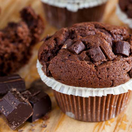 Vete Integreren Regan Verrukkelijke Chocolade Muffins - deleukstetaartenshop.nl