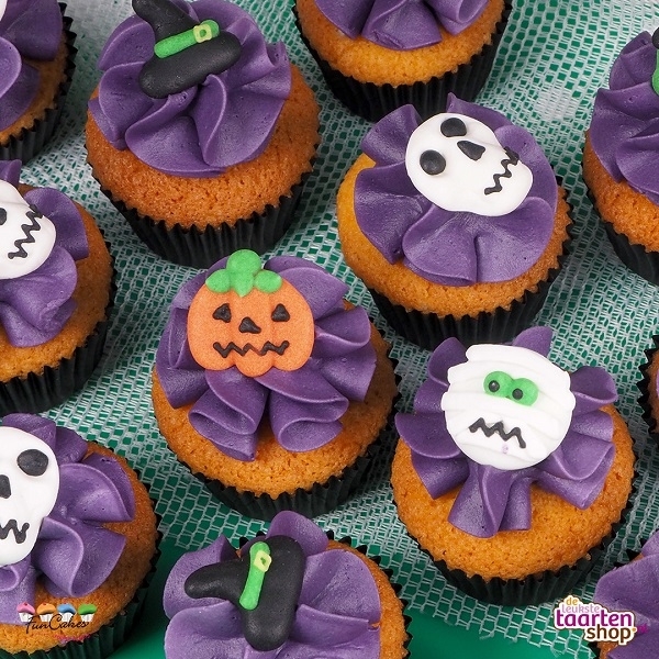 Haiku Middel verdrietig Halloween Cupcakes Mini - deleukstetaartenshop.nl